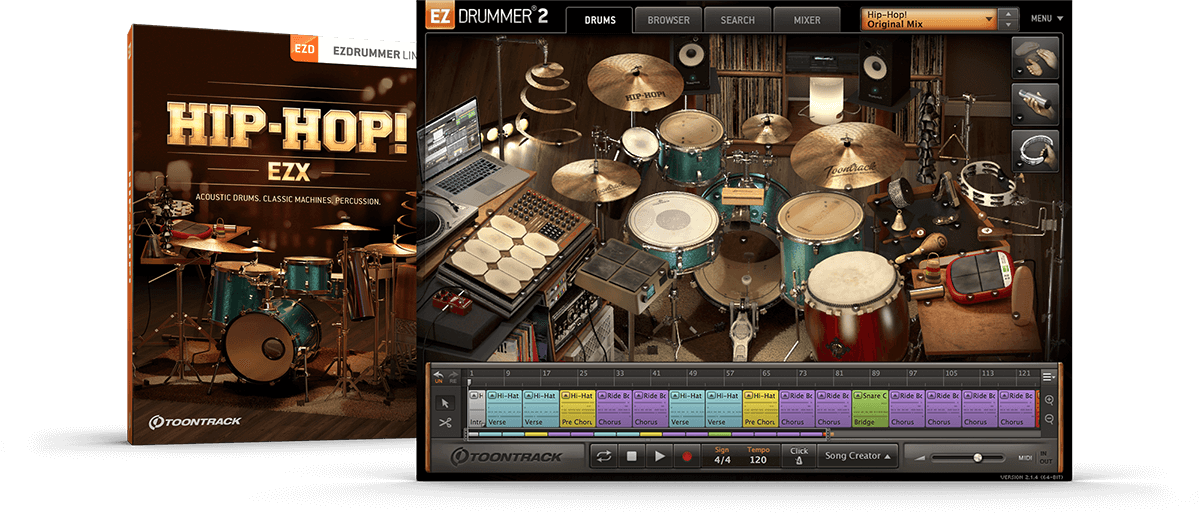 Toontrack EZX | Hip-Hop! EZX